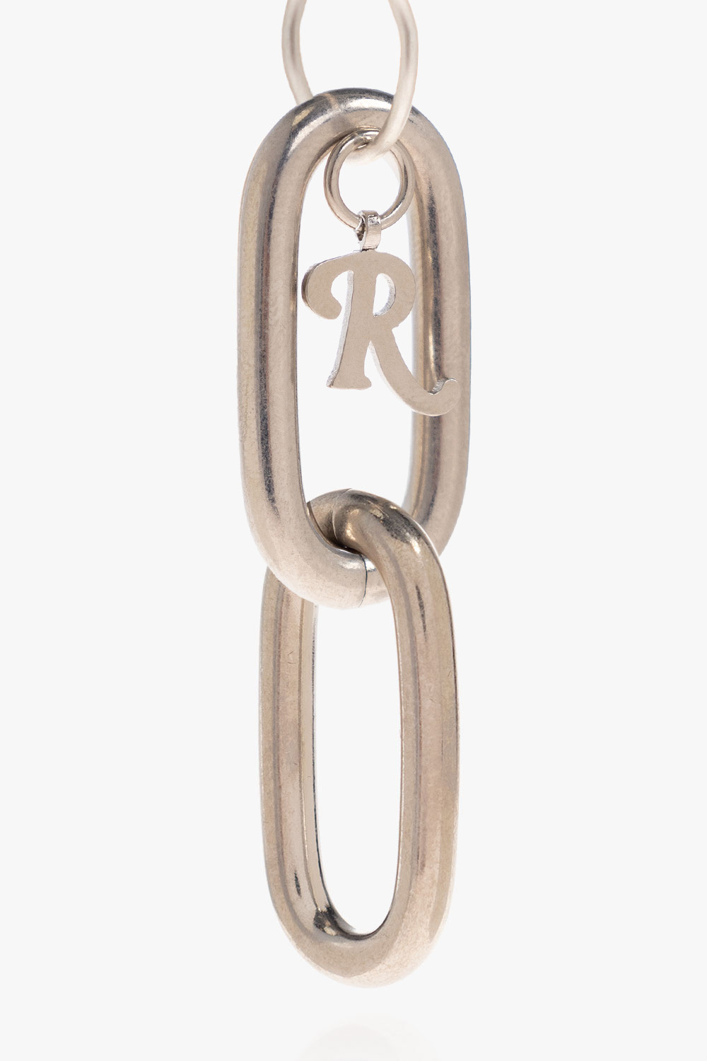 EARRING-W-KEY-CHARM--SILVER--